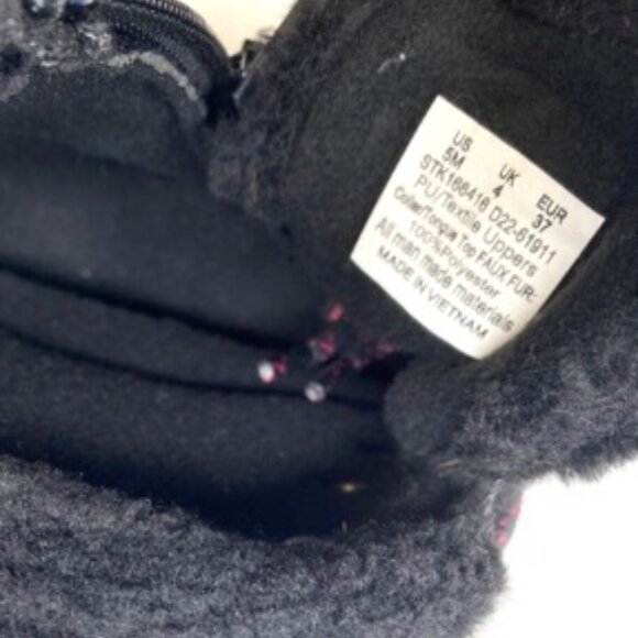 Sperry Alpine STK166416 Winter Snow Rain Saltwater Black Lace Up Women's Size 5 - Picture 9 of 9